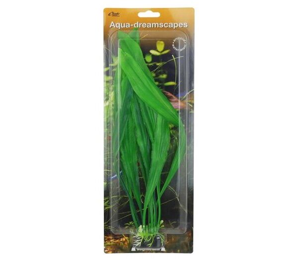 Green Javafern 12"/30cm Plastic Plant