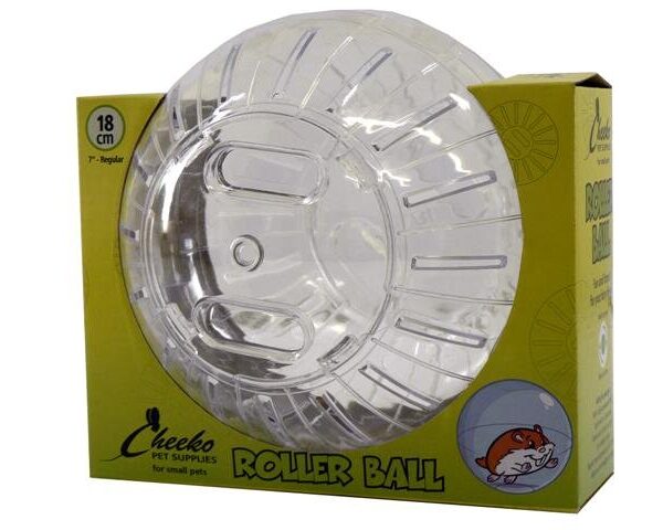 Cheeko Hamster Ball Transparent 7"