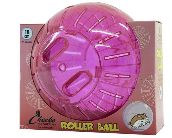Cheeko Hamster Ball Red 7"
