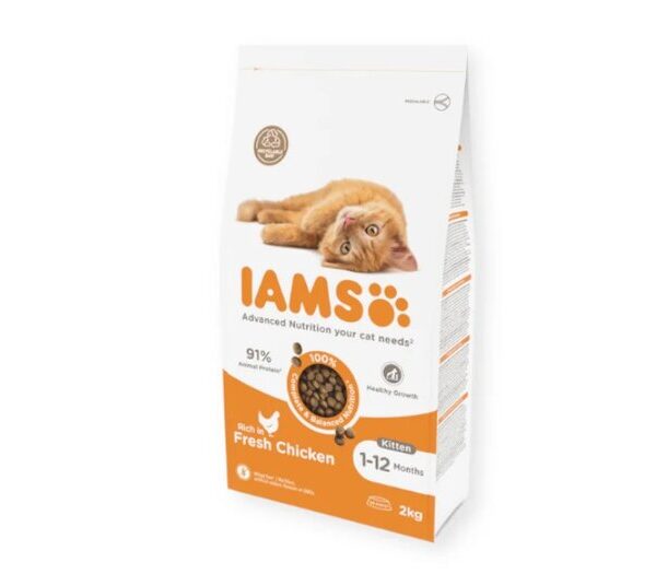 IAMS Cat 2kg Kitten Chicken
