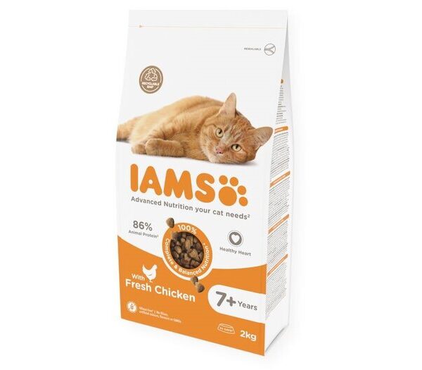 IAMS Cat 2kg Senior Chicken