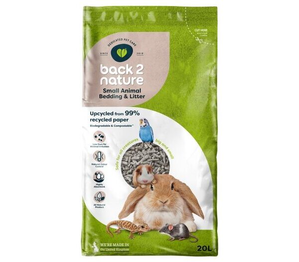 Back 2 Nature Sml an Bedding & Litter 20lt