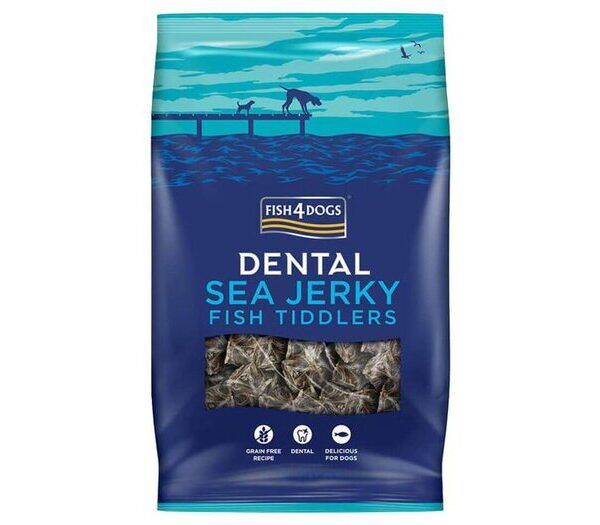 F4d Dental Sea Jerky Fish Tiddler 115g