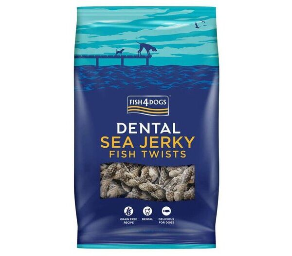 F4d Dental Sea Jerky Fish Twists 100g