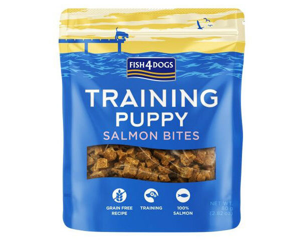 F4d Training Puppy Salmon Bites 80g