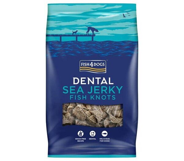 F4d Dental Sea Jerky Fish Knots 100g
