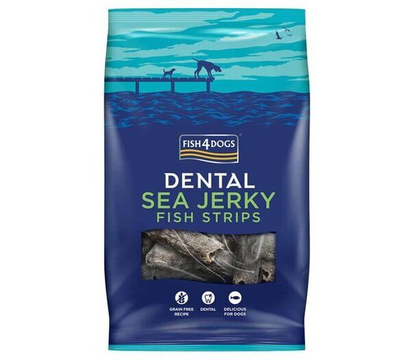 F4d Dental Sea Jerky Fish Strips 100g