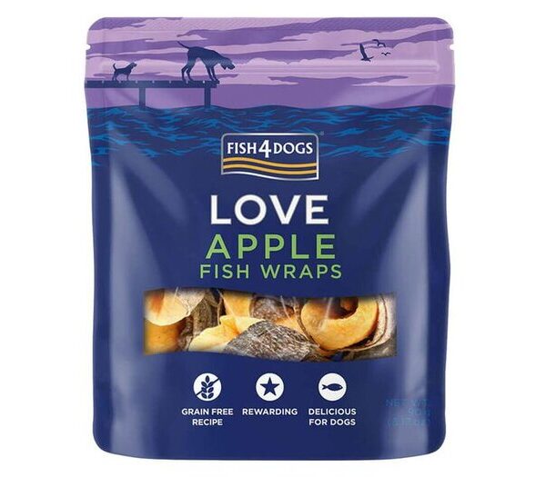 F4d Love Apple Fish Wraps 90g