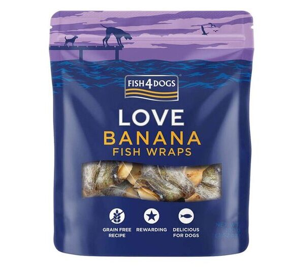 F4d Love Banana Fish Wraps 100g