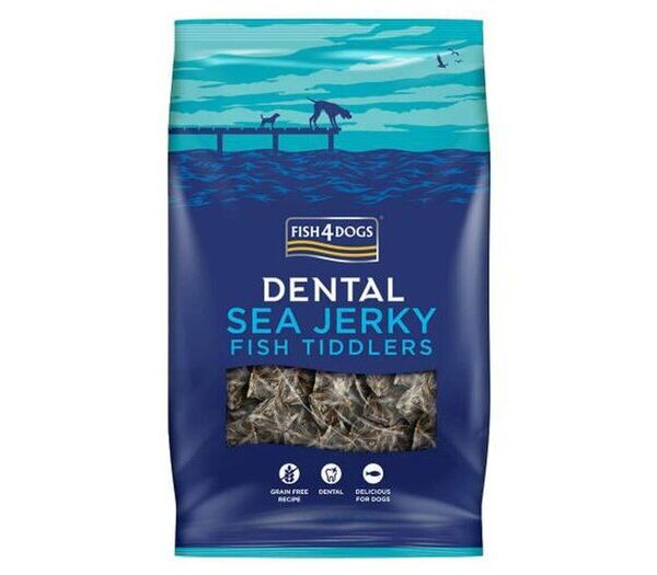 F4d Dental Sea Jerky Fish Tiddlers 575g