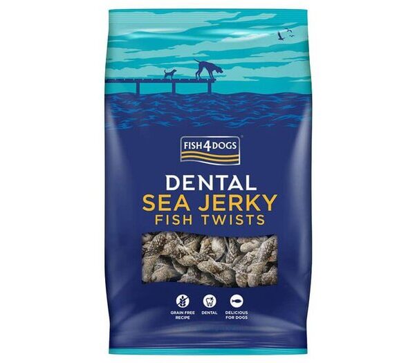 F4d Dental Sea Jerky Fish Twists 500g