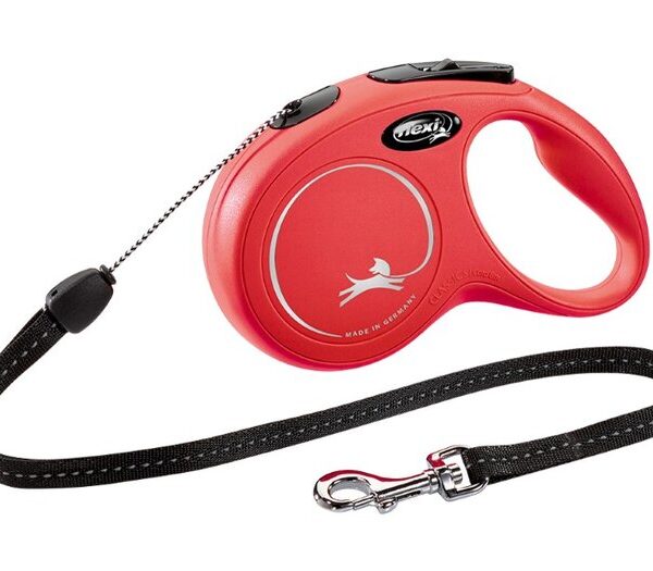 FLEXI Classic Cord Red Sml 8m