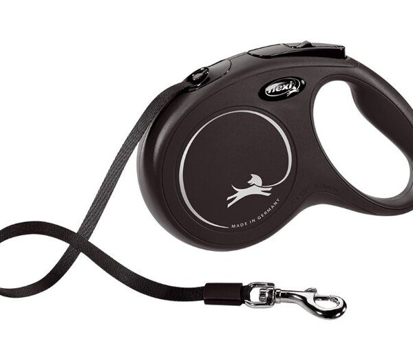 FLEXI Classic Tape Black Med 5m