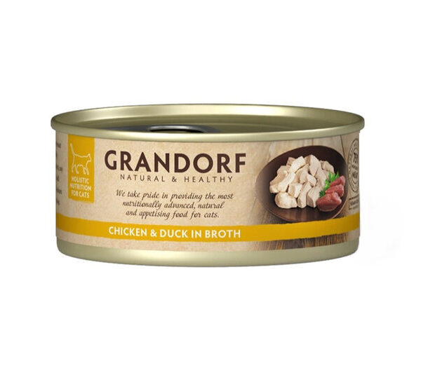 Grandorf Cat Chicken & Duck 70g Tin
