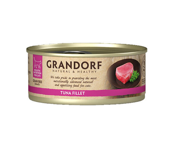 Grandorf Cat Tuna Fillet 70g Tin