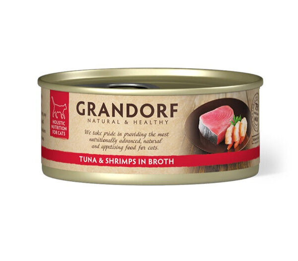 Grandorf Cat Tuna & Shrimp 70g Tin