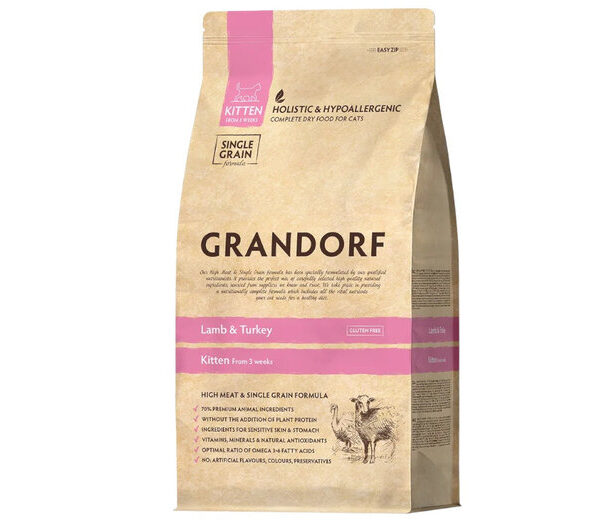 Grandorf Sg Kitten Lamb & Turkey 400g