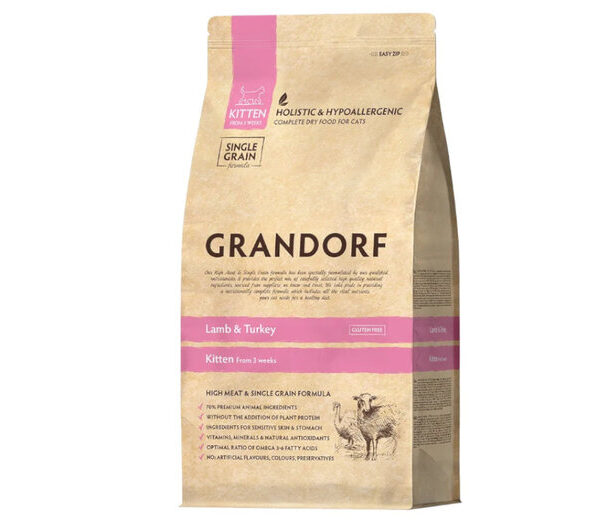 Grandorf Sg Kitten Lamb & Turkey 2kg