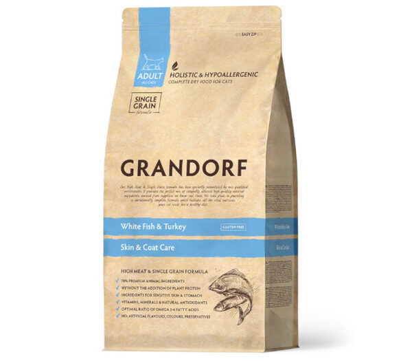 Grandorf Sg Cat White Fish Skin & Coat 4