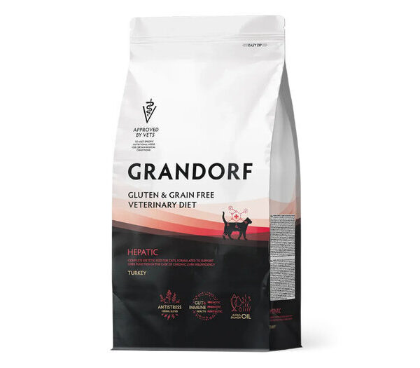 G/Dorf Vet Cat Turkey Hepatic 400g