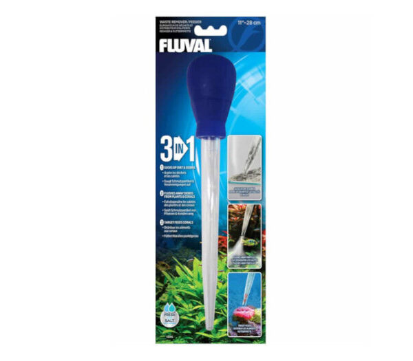 Fluval 3in1 Waste Remover & Feeder 28cm