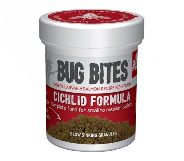 Fluval Bug Bites Cichlid Granules 45g