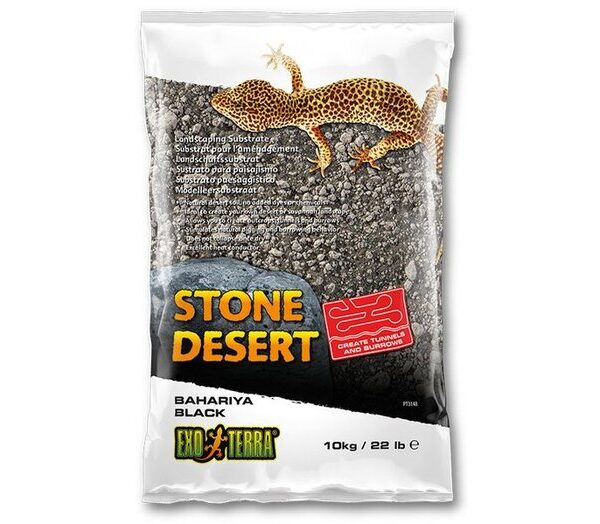 EXO Ter Black Stone Desert Substrate10kg