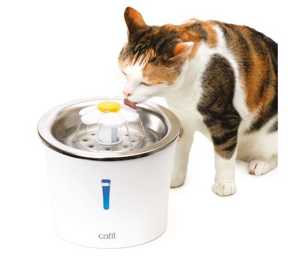 CATIT 2.0 Flower Fountain S/Less Steel