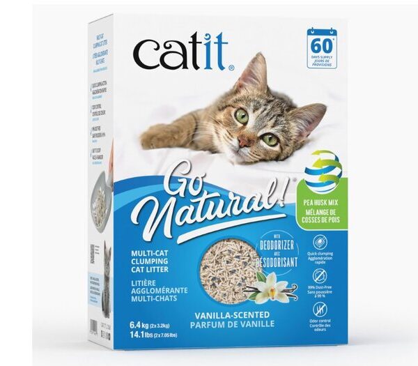 CATIT Pea Husk Litter Multi Vanilla6.4kg