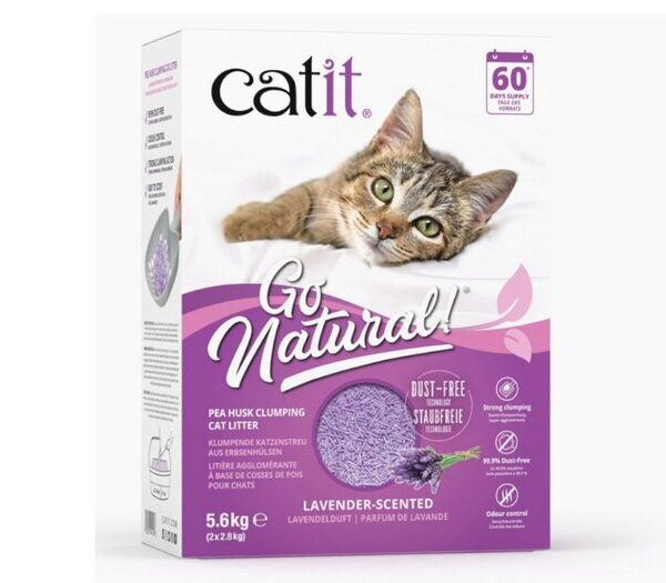 CATIT Pea Husk Litter Lavender 5.6kg