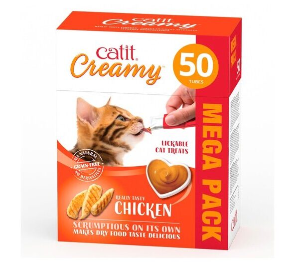 CATIT Creamy Chicken Mega Pack 50pk