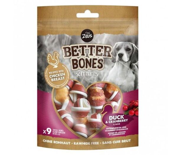 ZEUS Better Bones Duck & Cranb Wrap 7.5cm
