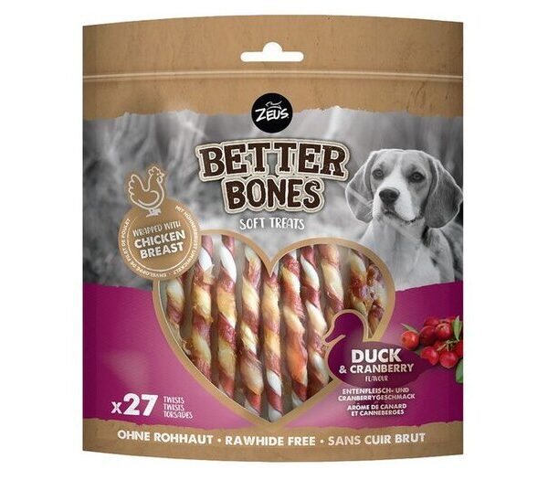 ZEUS Better Bones Duck & Cranb Twist 27pk