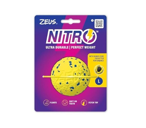 ZEUS Nitro Weighted Ball Large 7.6cm