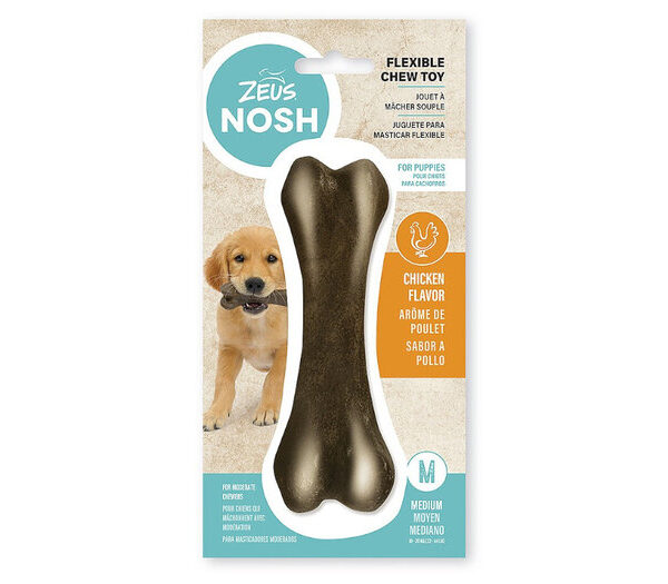 ZEUS Nosh Flexible Chew Bone Chicken Med