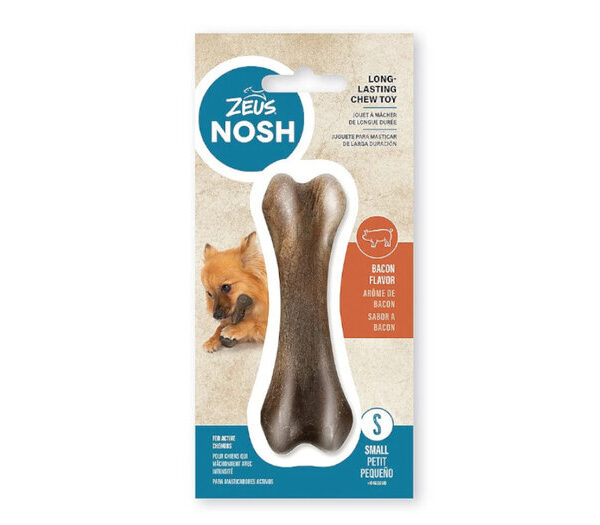 ZEUS Nosh Strong Chew Bone Bacon Small
