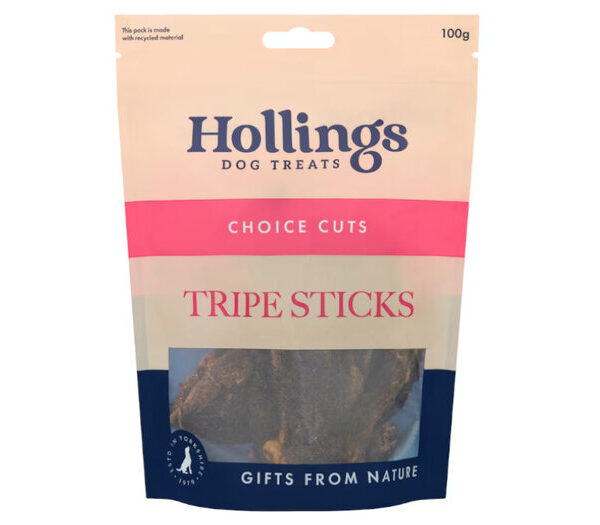 Hollings Tripe Sticks 100g