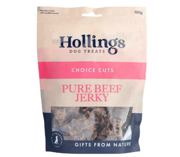 Hollings Pure Beef Curls 100g