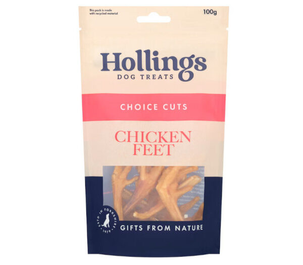 Hollings Chicken Feet 100g