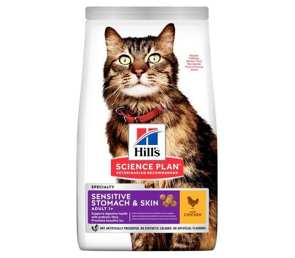 Hills Cat 1.5kg Sensitive Stomach & Skin