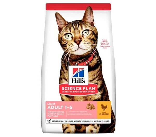 Hills Cat 1.5kg Adult Light Chicken