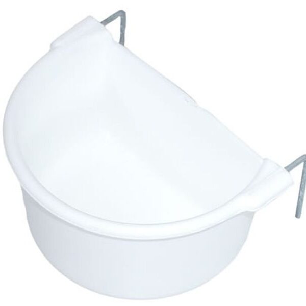 H`well 2-Hook Drinker Med White