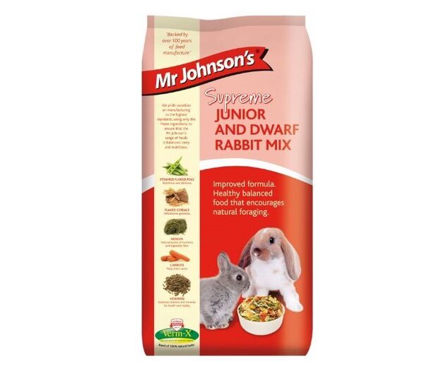 Mr Johnson Junior & Dwarf Rabbit 15kg