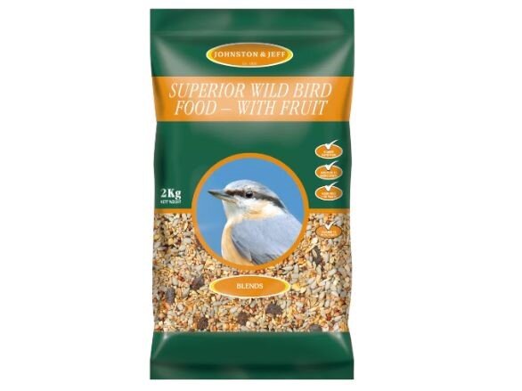 Superior Wild Bird Seed & Fruit No Mess2kg
