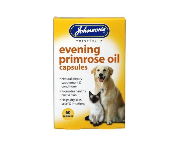 JV Evening Prim Oil Capsules (60)Dog Cat