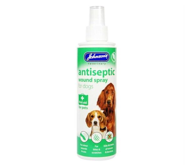 JV Antiseptic Spray for Dogs 200ml