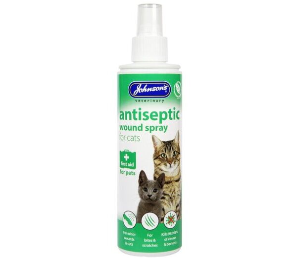 JV Antiseptic Spray for Cats 200ml
