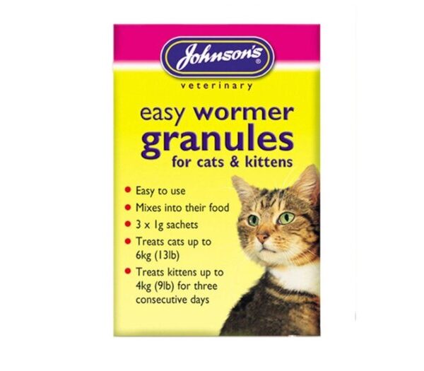 NI Vm Wormer Granules Cat & Kitten 3x1g
