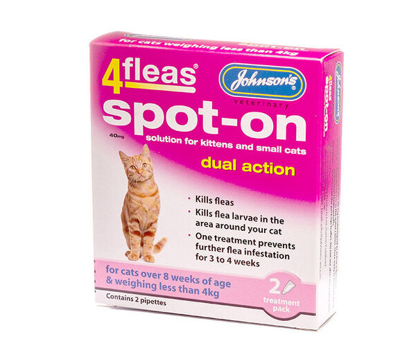 NI Vm JV 4 Flea Spot-On Kitten