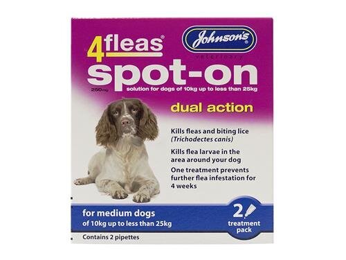 NI Vm JV 4 Flea Spot-On Med Dog